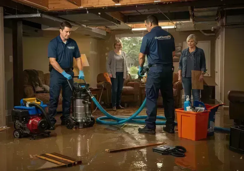 Basement Water Extraction and Removal Techniques process in Leonard, TX