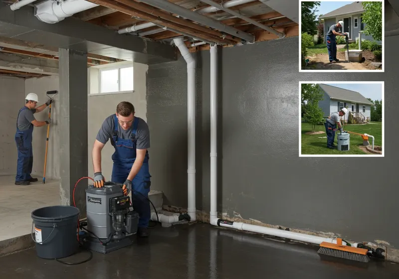 Basement Waterproofing and Flood Prevention process in Leonard, TX